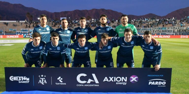 Racing vs. San Martín de San Juan Copa Argentina