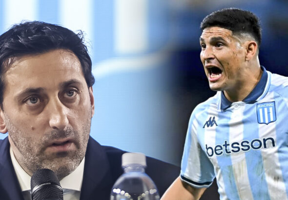 Milito habló del tema Salas.