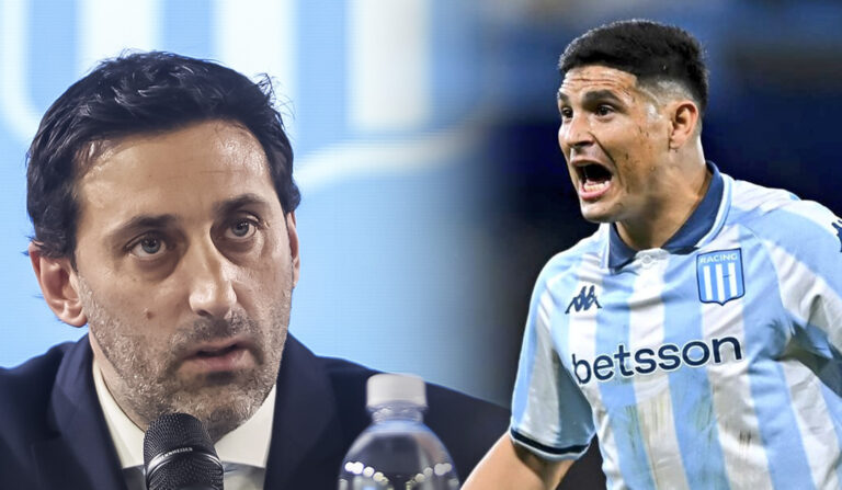 Milito habló del tema Salas.